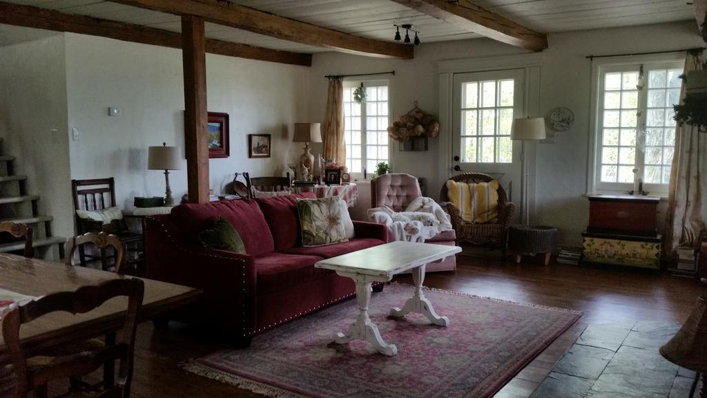 La Maison Ancestrale Guerard Saint-Laurent-de-l'ile d'Orleans Bagian luar foto
